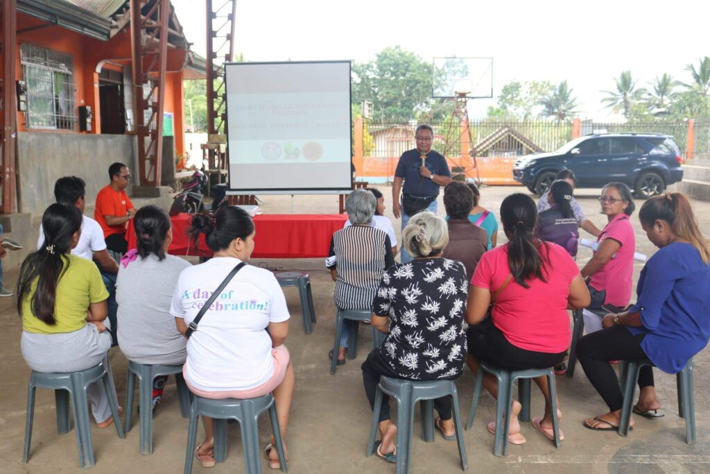 Community-based Anti-Illegal Drugs Symposium at barangay Paglaum