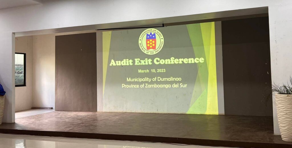 AUDIT EXIT CONFERENCE